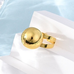 Messing Manschettenringe&nbsp;RJEW-D323-01G
