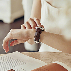 5 sac de 5 bracelets de montre en cuir PU de couleurs&nbsp;FIND-FH0017-63B