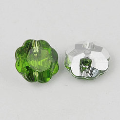 Taiwan Acryl-Strass-Tasten&nbsp;BUTT-F021-13mm-M