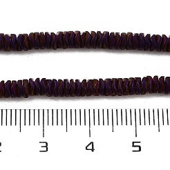 Brins de perles d'hématite non magnétiques synthétiques galvanisées&nbsp;G-H020-M01-20