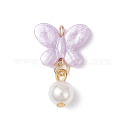 Opaques pendentifs papillons acryliques&nbsp;PALLOY-JF04289-02