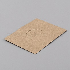 Rechteckige faltbare Kopfkarten aus Kraftpapier&nbsp;CDIS-WH0024-19B
