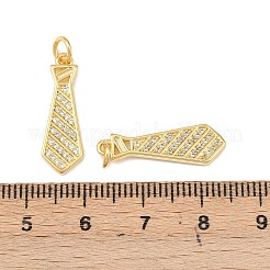 Colgante micropavé cubic zirconia de latón&nbsp;KK-P339-11G
