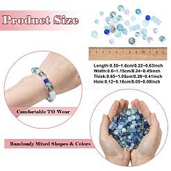 205 g de perles de verre transparentes&nbsp;DGLA-YW0001-57A