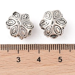 Tibetische Stil Legierung Großlochperlen&nbsp;FIND-C060-007AS