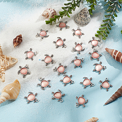20 pièces pendentifs en alliage de style tibétain&nbsp;FIND-GO0003-23A