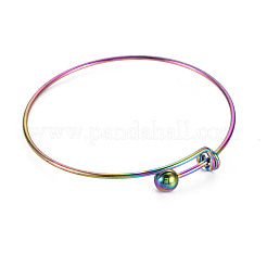Verstellbare Ionenplattierung (IP) 304 Edelstahl erweiterbare Armreifherstellung&nbsp;STAS-S119-011