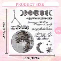 Timbri in silicone trasparente&nbsp;DIY-WH0504-64C