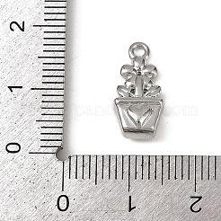 Pendentifs en zircone cubique clair en laiton&nbsp;KK-L238-08P
