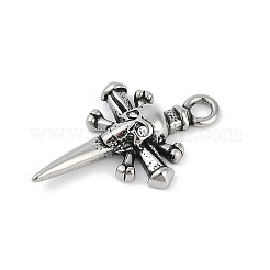 Anhänger aus chirurgischem Edelstahl 316&nbsp;STAS-G349-26AS