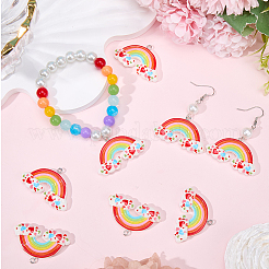30pcs pendentifs en résine opaque&nbsp;RESI-SC0005-84