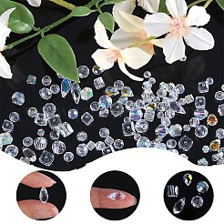 280pcs 14 Arten Glasperlenstränge&nbsp;EGLA-SZ0001-39
