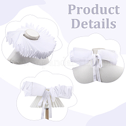 Col à volants amovible styles renaissances&nbsp;DIY-WH0504-906A