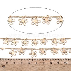 Handgefertigte Blumenketten aus Messing&nbsp;CHC-L051-01KCG
