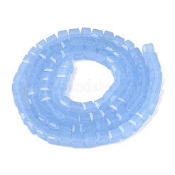 Chapelets de perles en verre imitation jade&nbsp;GLAA-R041-8x8mm-B06