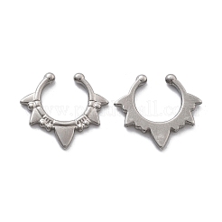 Nasenringe mit Spikes aus Edelstahl 304&nbsp;AJEW-A062-05P-03