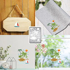 Metallstanzschablonen aus Edelstahl&nbsp;DIY-WH0289-120
