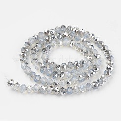 Abalorios de vidrio electroplate hebras&nbsp;EGLA-A034-J2mm-M05