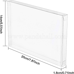 Transparente PVC-Rechteck-Geschenkbox Süßigkeiten behandeln Geschenkbox&nbsp;CON-BC0006-27