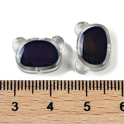 Zweifarbige Stimmungsperlen aus Glas&nbsp;GLAA-Z007-09B