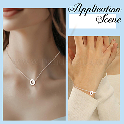 Abalorios de plata esterlina&nbsp;STER-WH20005-02O