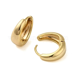 Ring klobige Messing Creolen für Frauen&nbsp;KK-B089-40G