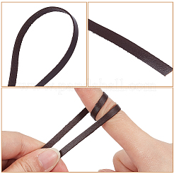 Cordon plat en cuir de vachette&nbsp;OCOR-CY0003-12A-02