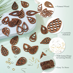 Kits de boucles d'oreilles pendantes à faire soi-même&nbsp;DIY-TA0013-45