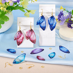 DIY-Sets zur Herstellung baumelnder Ohrringe mit Schmetterlingsflügeln&nbsp;DIY-TA0013-28