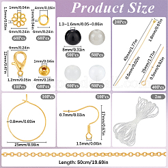 Kit para hacer pulseras y pendientes de cuentas de vidrio (DIY)&nbsp;DIY-SP0001-20B