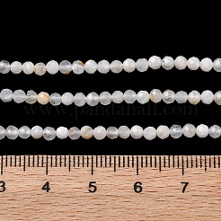 Bianco naturale perline pietra di luna fili&nbsp;G-G188-B09-01