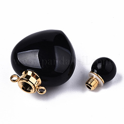 Natürlichen Obsidian Anhänger&nbsp;G-T131-16A