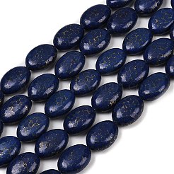 Synthetische Howlith-Imitation Lapislazuli-Perlenstränge&nbsp;G-S393-11A-18x25