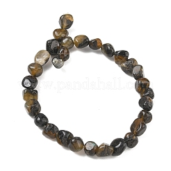 Fili di perline di larvikite naturale&nbsp;GG-CBA9392-24