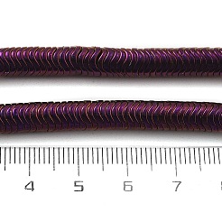 Galvanisierte synthetische nichtmagnetische Hämatitperlenstränge&nbsp;G-B132-A01-01G