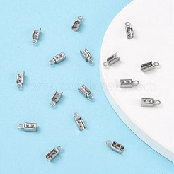 Emembouts à sertir pliables en acier inoxydable 304 résistants au ternissement&nbsp;X-STAS-R065-36