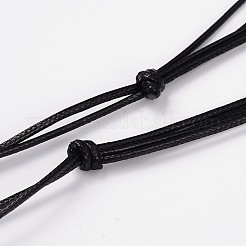 (vente de bijoux fêtes d'usine) colliers pendentifs en pierre de lave triangle&nbsp;NJEW-D205-03