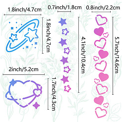 Stampini per stampi in acciaio inossidabile&nbsp;DIY-WH0238-152