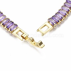 Bracelet de tennis classique en zircone cubique&nbsp;ZIRC-S067-073E-NF