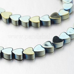 Electroplate non magnetici ematite sintetico fili di perline&nbsp;G-F300-23E