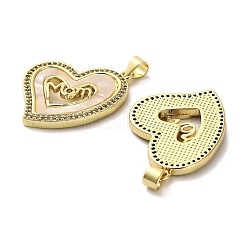 Pendentifs en laiton&nbsp;KK-M324-09G