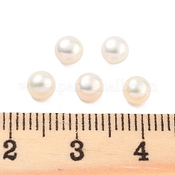 Perles de culture d'eau douce naturelles de Grade 6a&nbsp;PEAR-N018-6A-4550A