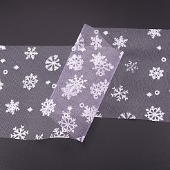 Schneeflocken-Deko-Netzbänder&nbsp;OCOR-P010-G09