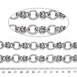 Legierungs-Rundring-Gliederketten&nbsp;LCHA-N02-02P