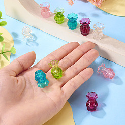10 Stück Miniatur-Ornamente aus Kunstharz in 5 Farben.&nbsp;DJEW-TA0001-19