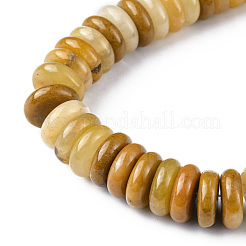 Natürlichen Topas Jade Perlen Stränge&nbsp;G-F743-01G-01