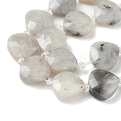 Natur Labradorit Perlen Stränge&nbsp;G-D316-A17