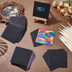 3 Set magisches Regenbogen-Kratzpapier&nbsp;DIY-UN0008-51