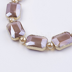 Opache perle di vetro fili&nbsp;EGLA-K013-PL-03I