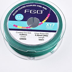 Fil d'acier rond à 7 brin recouvert de nylon&nbsp;TWIR-T002-01A-07